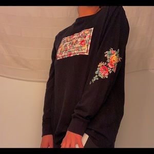 Long Sleeve floral Abercrombie shirt